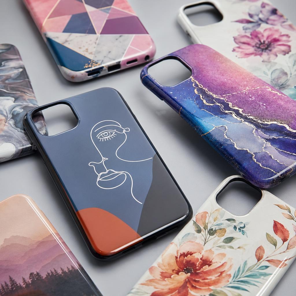 Handyhüllen mit Motiv individuell bedrucken lassen – UV-Druck von Baur Druck Friedberg