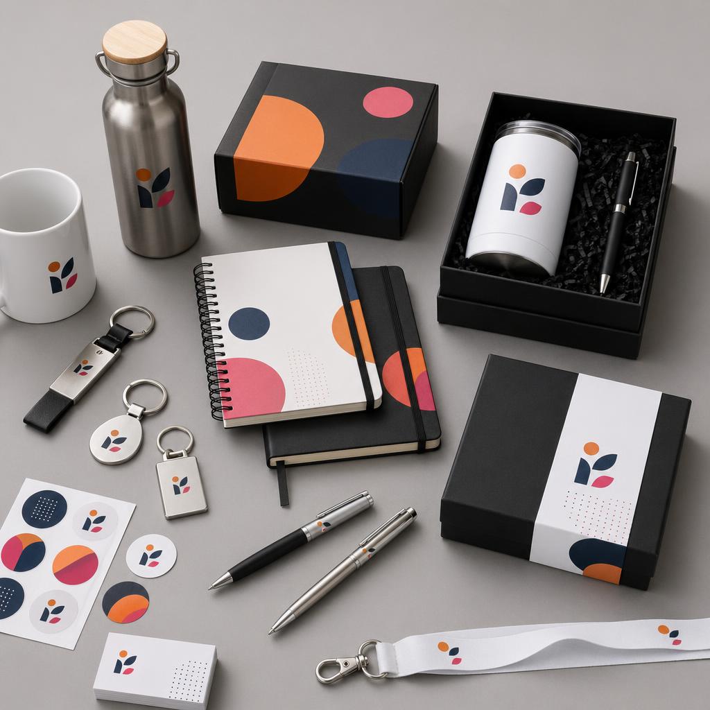 Werbeartikel und Werbegeschenke mit Logo bedrucken lassen – Baur Druck Friedberg
